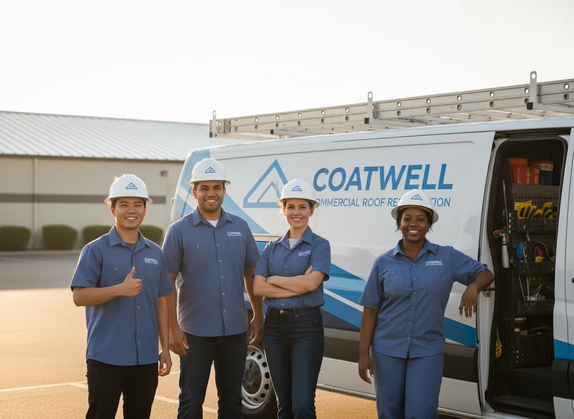 Commercial roof coating company in Elmwood Park, IL